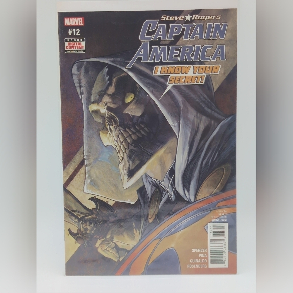 Marvel Captain America Steve Rogers # 12 Comic